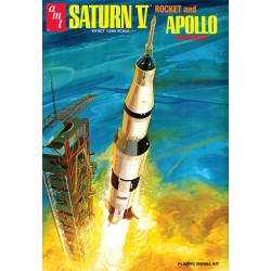 Model Plastikowy - Rakieta Saturn V Rocket - AMT1174
